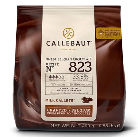 Gotas de Chocolate Ao Leite 33.6% Cacau Callebaut 400g